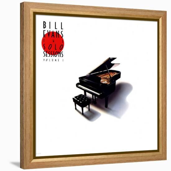 Bill Evans - The Solo Sessions, Vol. I-null-Framed Stretched Canvas