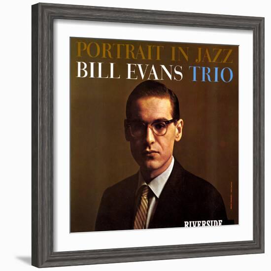 Bill Evans Trio - Portrait in Jazz-Paul Bacon-Framed Art Print