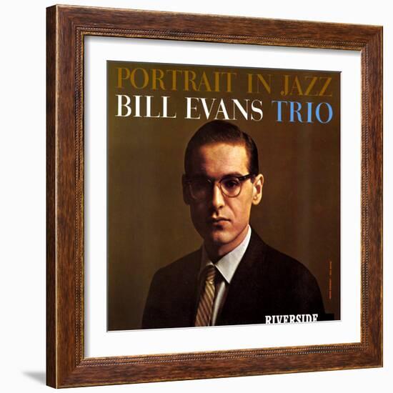 Bill Evans Trio - Portrait in Jazz-Paul Bacon-Framed Art Print