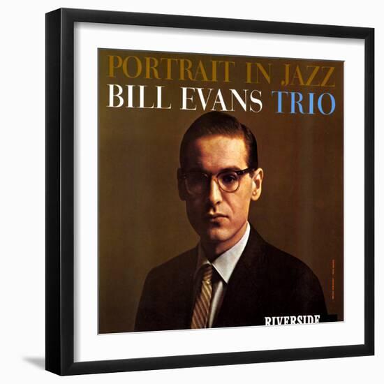 Bill Evans Trio - Portrait in Jazz-Paul Bacon-Framed Art Print