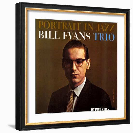 Bill Evans Trio - Portrait in Jazz-Paul Bacon-Framed Art Print