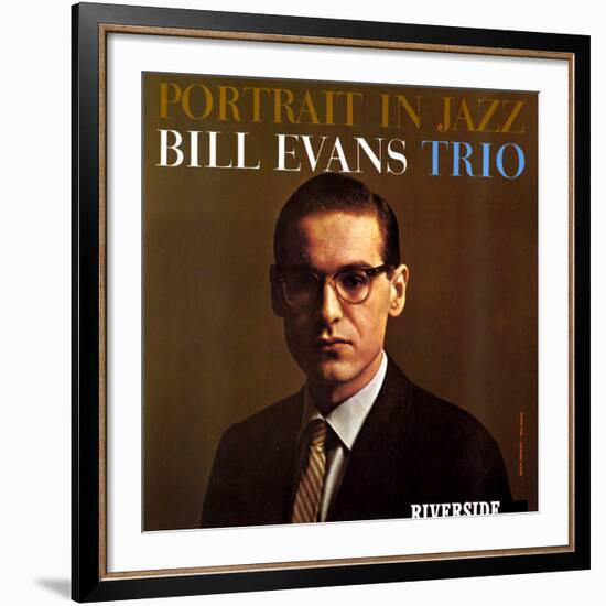 Bill Evans Trio - Portrait in Jazz-Paul Bacon-Framed Art Print