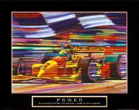 Power: Formula 1-Bill Hall-Art Print