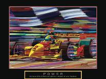 Power - Formula One-Bill Hall-Art Print