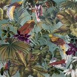 Bird Paradise Neutral-Bill Jackson-Giclee Print