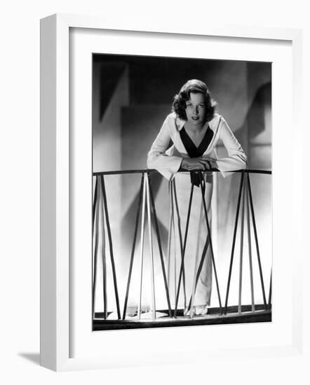 Bill of Divorcement, Katharine Hepburn, 1932-null-Framed Photo