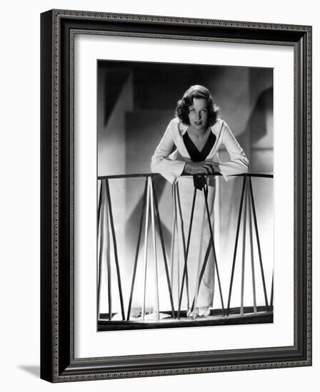 Bill of Divorcement, Katharine Hepburn, 1932-null-Framed Photo