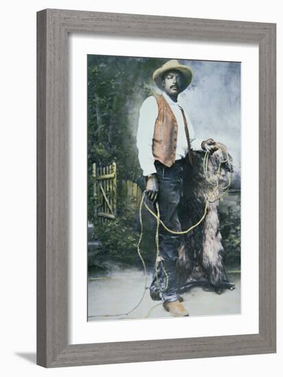 Bill Pickett (Photo)-American Photographer-Framed Giclee Print