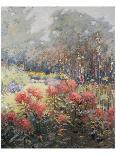 A Garden in September-Bill Reid-Stretched Canvas