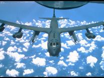 B-52G Bomber at Griffis AFB, Ny in Flight Above Clouds-Bill Thompson-Framed Premium Photographic Print