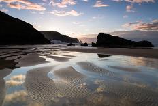 Sunset, Kearvaig Bay, Cape Wrath, Durness, Scotland, United Kingdom, Europe-Bill Ward-Photographic Print
