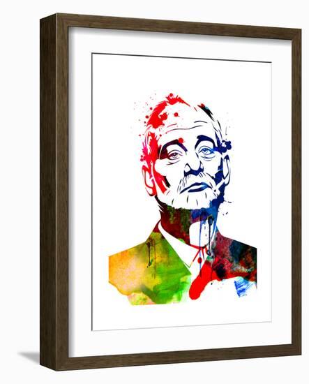 Bill Watercolor-Lora Feldman-Framed Premium Giclee Print