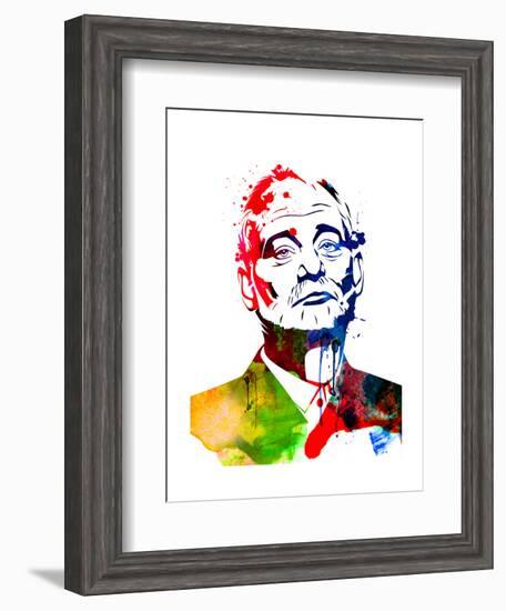 Bill Watercolor-Lora Feldman-Framed Art Print