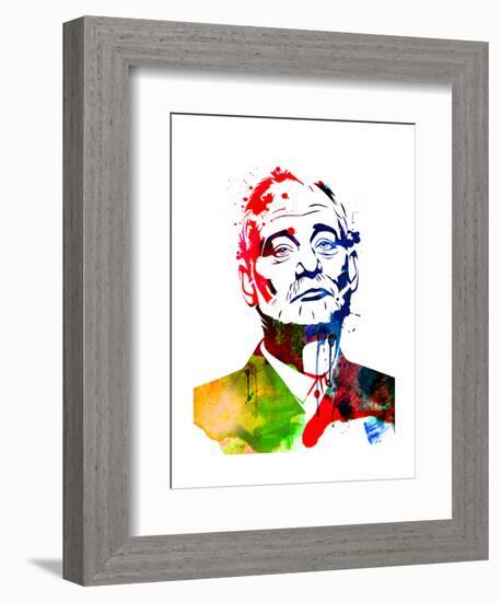 Bill Watercolor-Lora Feldman-Framed Art Print