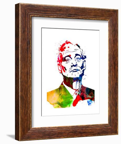 Bill Watercolor-Lora Feldman-Framed Art Print