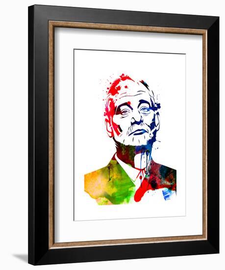 Bill Watercolor-Lora Feldman-Framed Art Print