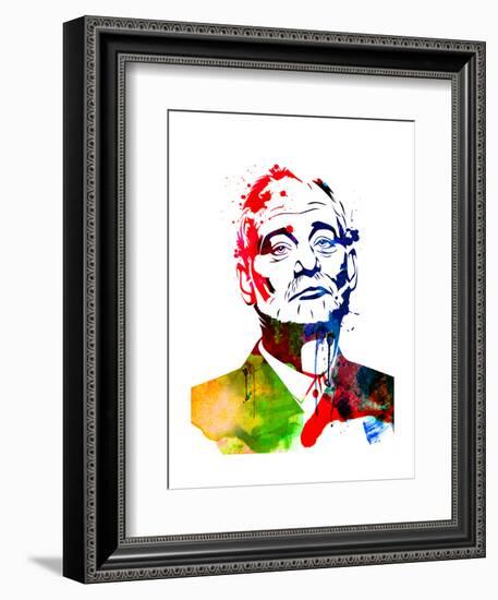 Bill Watercolor-Lora Feldman-Framed Art Print