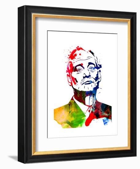 Bill Watercolor-Lora Feldman-Framed Art Print