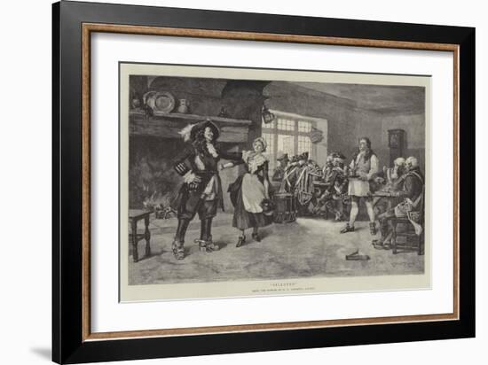 Billeted-Henry Gillard Glindoni-Framed Giclee Print