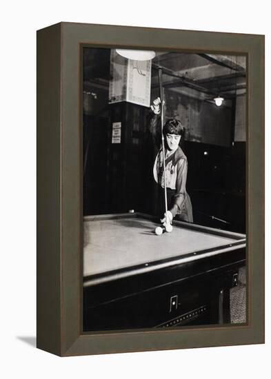 Billiard Champion, 1917-null-Framed Premier Image Canvas