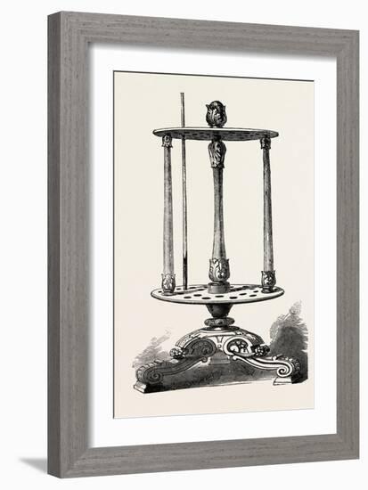 Billiard Cue-Rack-null-Framed Giclee Print