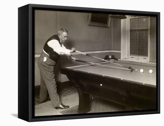 Billiard Player, c1907-null-Framed Premier Image Canvas