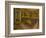 Billiard Room at M‚nil-Hubert-Edgar Degas-Framed Giclee Print