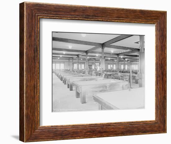 Billiard Room, Green Park, Circa 1918-Marvin Boland-Framed Giclee Print