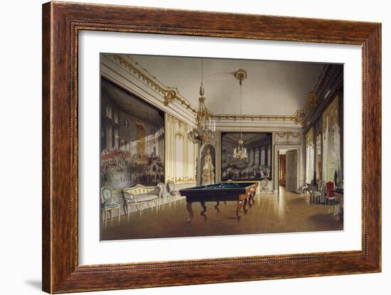 Billiard Room in the Imperial Apartments-null-Framed Giclee Print