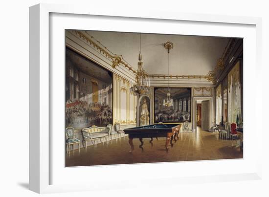 Billiard Room in the Imperial Apartments-null-Framed Giclee Print