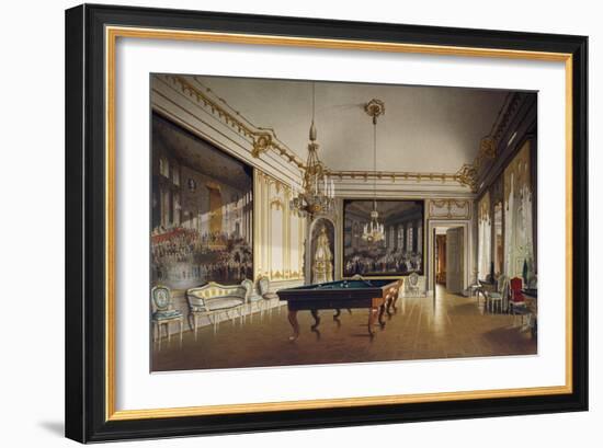 Billiard Room in the Imperial Apartments-null-Framed Giclee Print