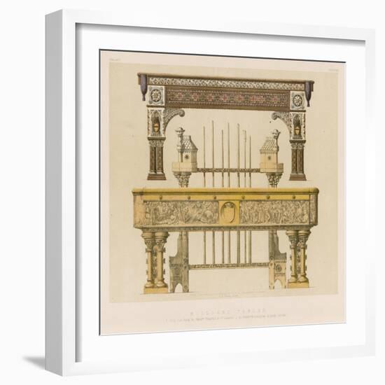 Billiard Tables-null-Framed Giclee Print