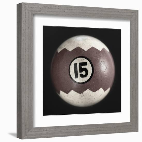 Billiard VI-Chris Dunker-Framed Art Print