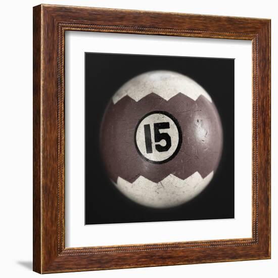 Billiard VI-Chris Dunker-Framed Art Print