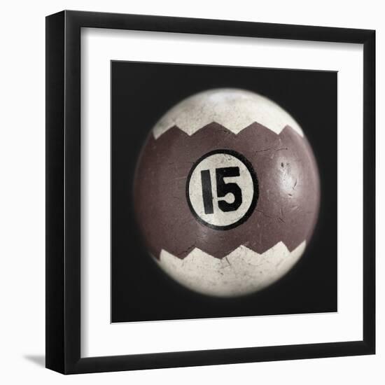 Billiard VI-Chris Dunker-Framed Art Print