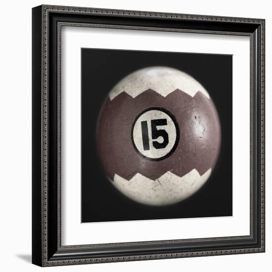 Billiard VI-Chris Dunker-Framed Art Print