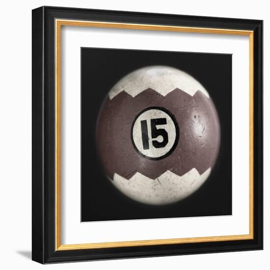 Billiard VI-Chris Dunker-Framed Art Print