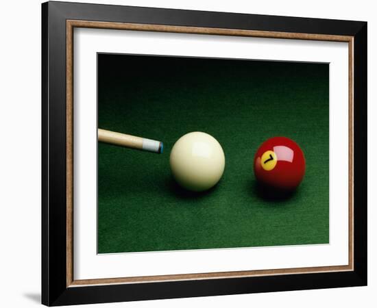 Billiards Still Life-null-Framed Photographic Print