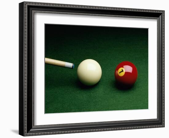 Billiards Still Life-null-Framed Photographic Print