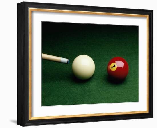 Billiards Still Life-null-Framed Photographic Print