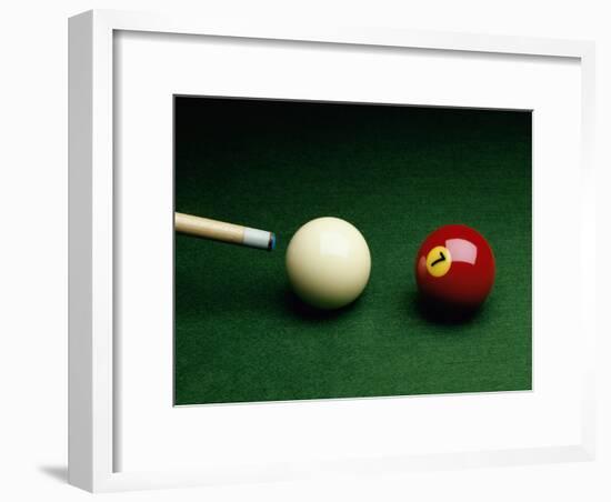 Billiards Still Life-null-Framed Photographic Print