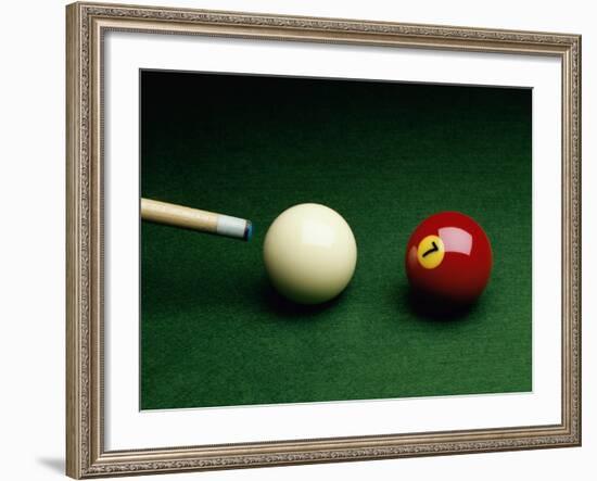 Billiards Still Life-null-Framed Photographic Print