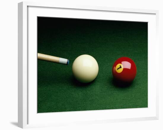 Billiards Still Life-null-Framed Photographic Print