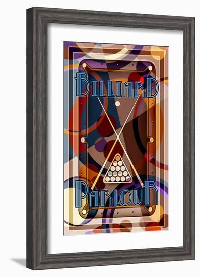 Billiards-null-Framed Giclee Print