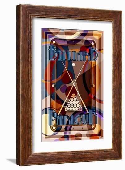 Billiards-null-Framed Giclee Print