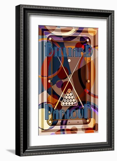 Billiards-null-Framed Giclee Print