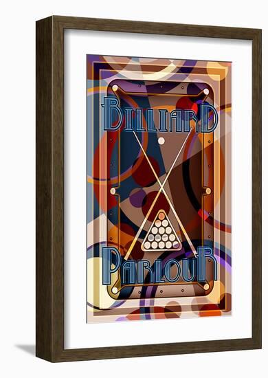 Billiards-null-Framed Giclee Print