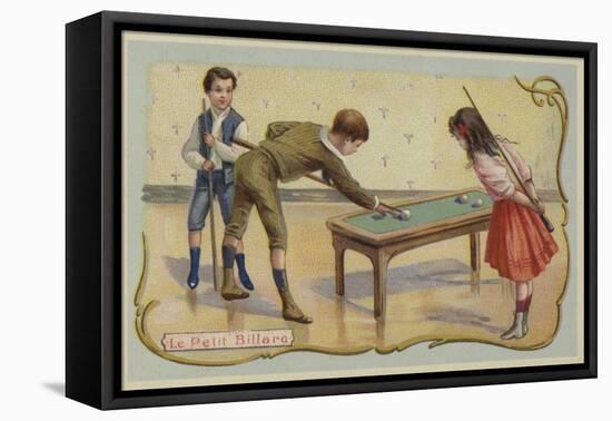 Billiards-null-Framed Premier Image Canvas