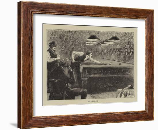 Billiards-null-Framed Giclee Print