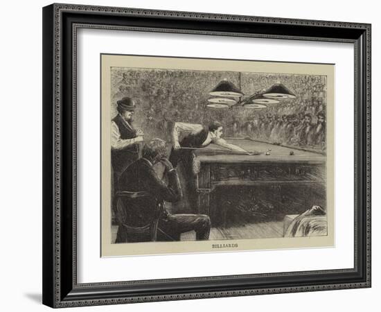 Billiards-null-Framed Giclee Print